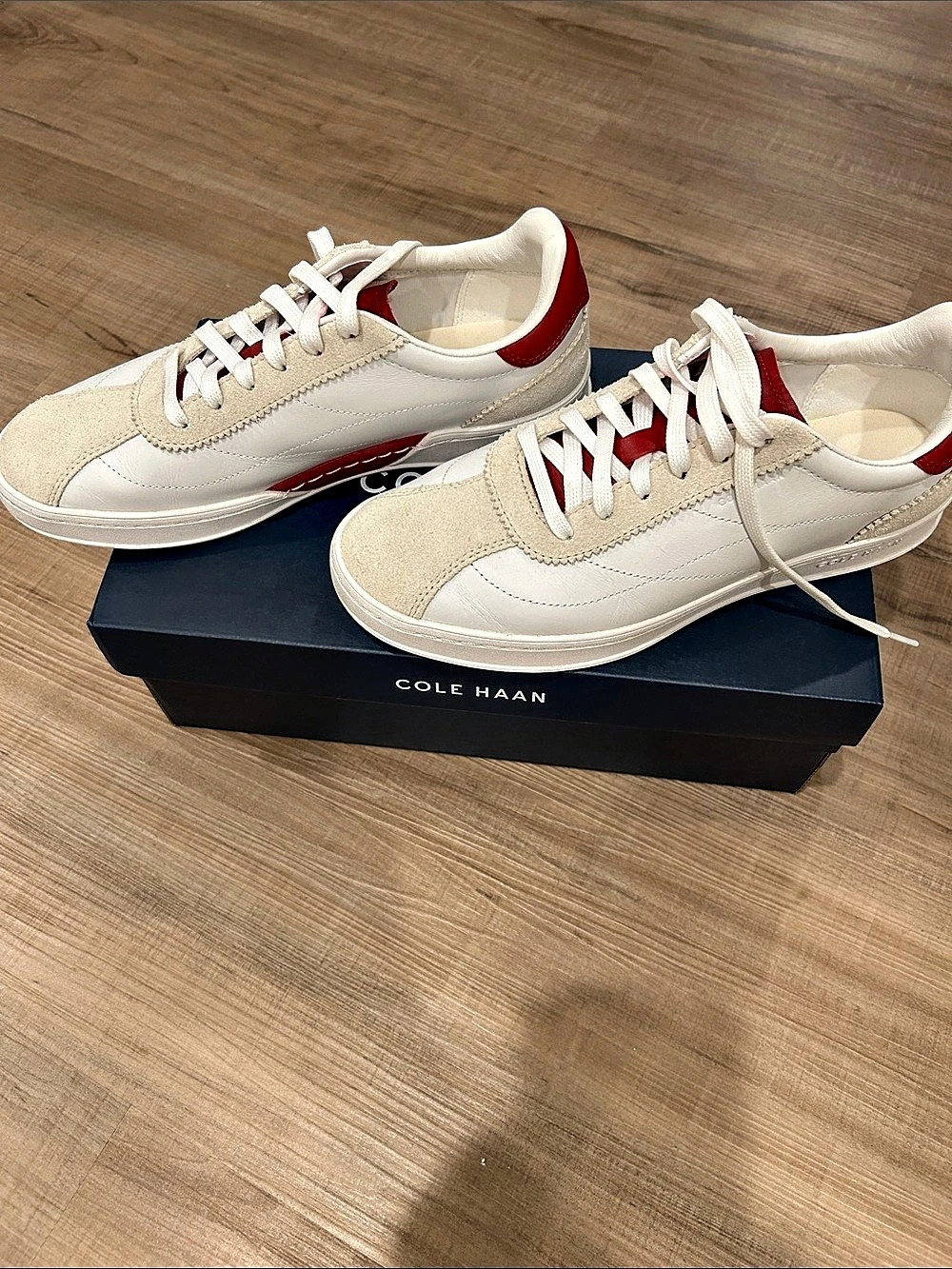 Cole Haan Sneaker White & Red US 9